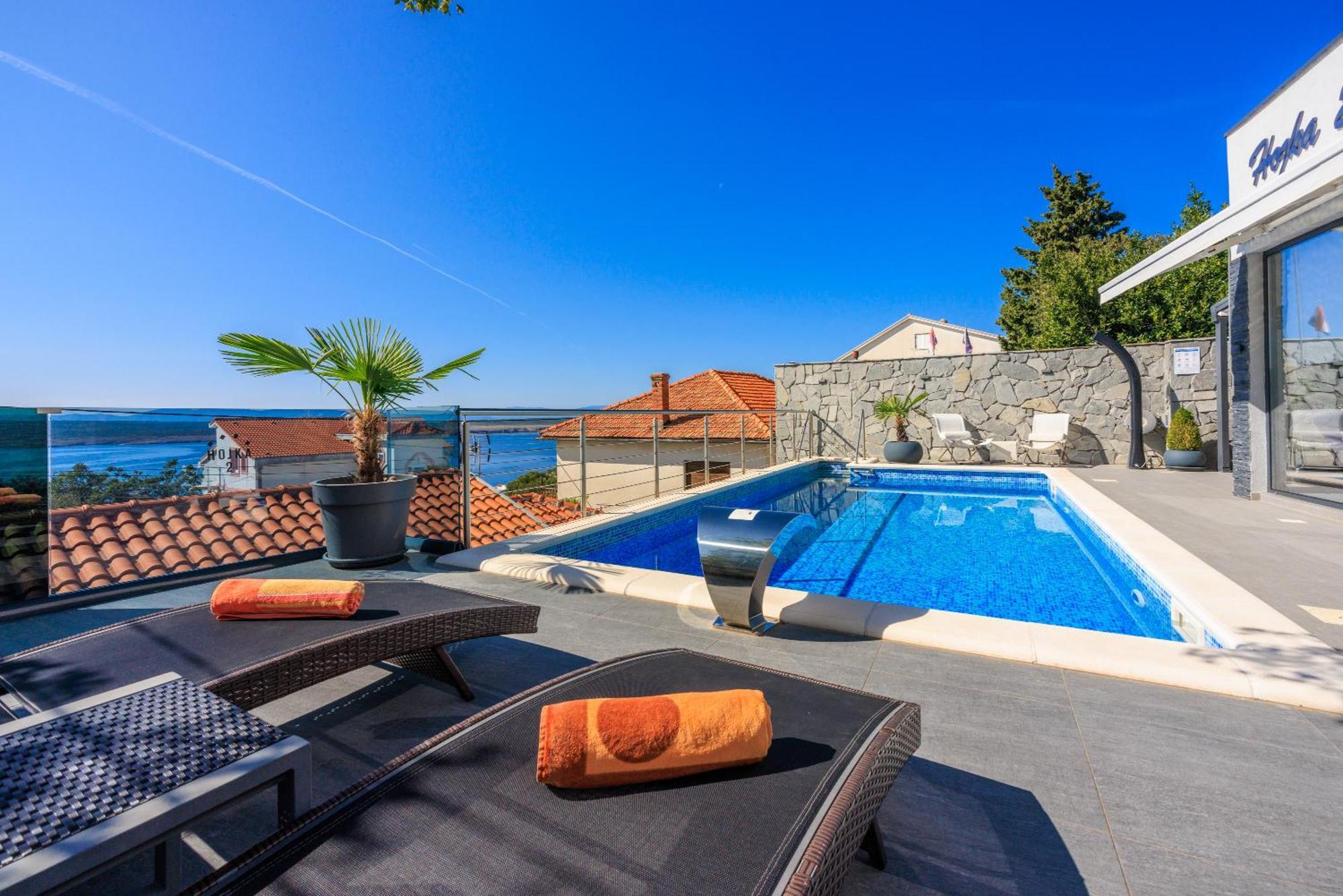 Holiday Home Hojka 2 Dramalj Bagian luar foto