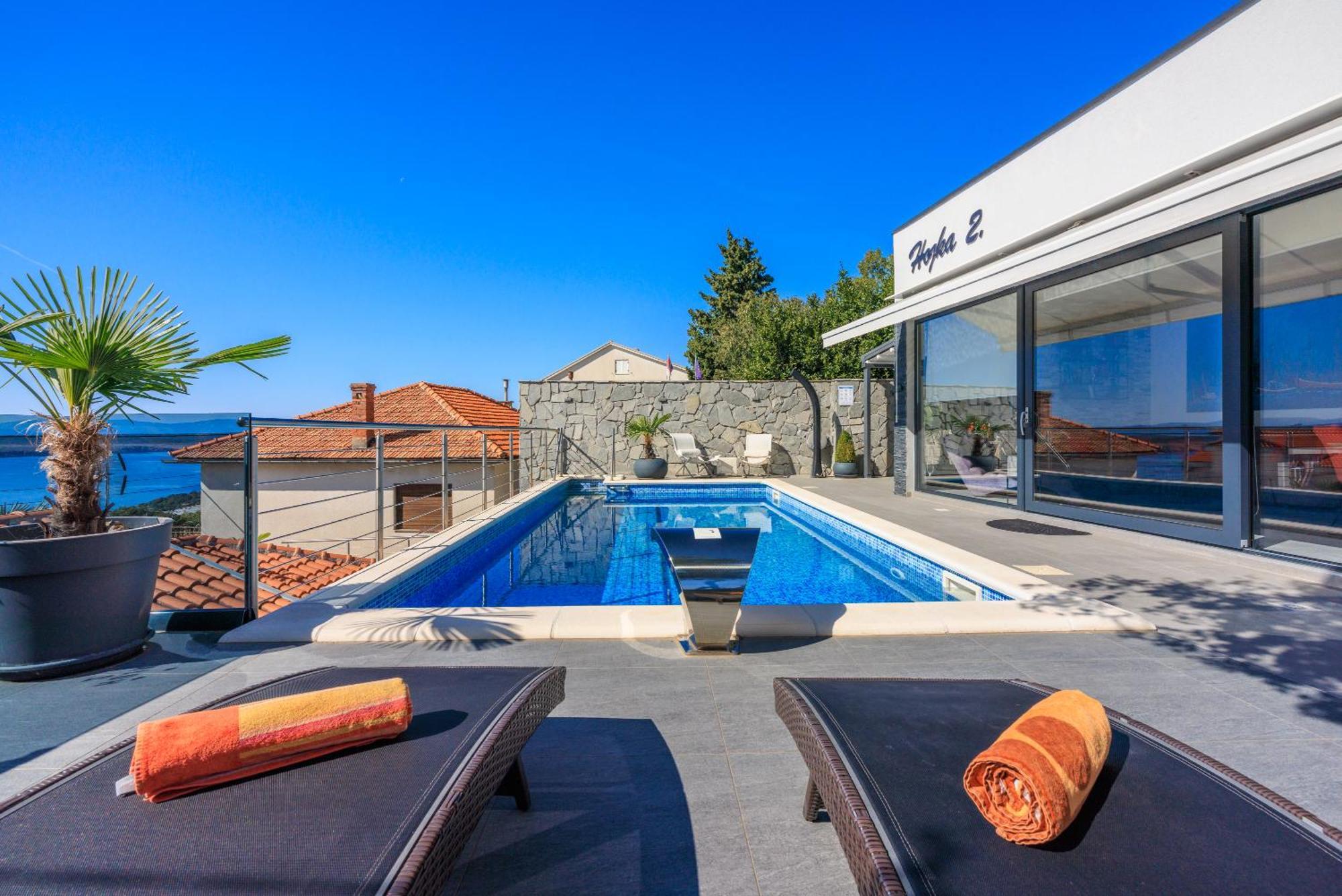 Holiday Home Hojka 2 Dramalj Bagian luar foto