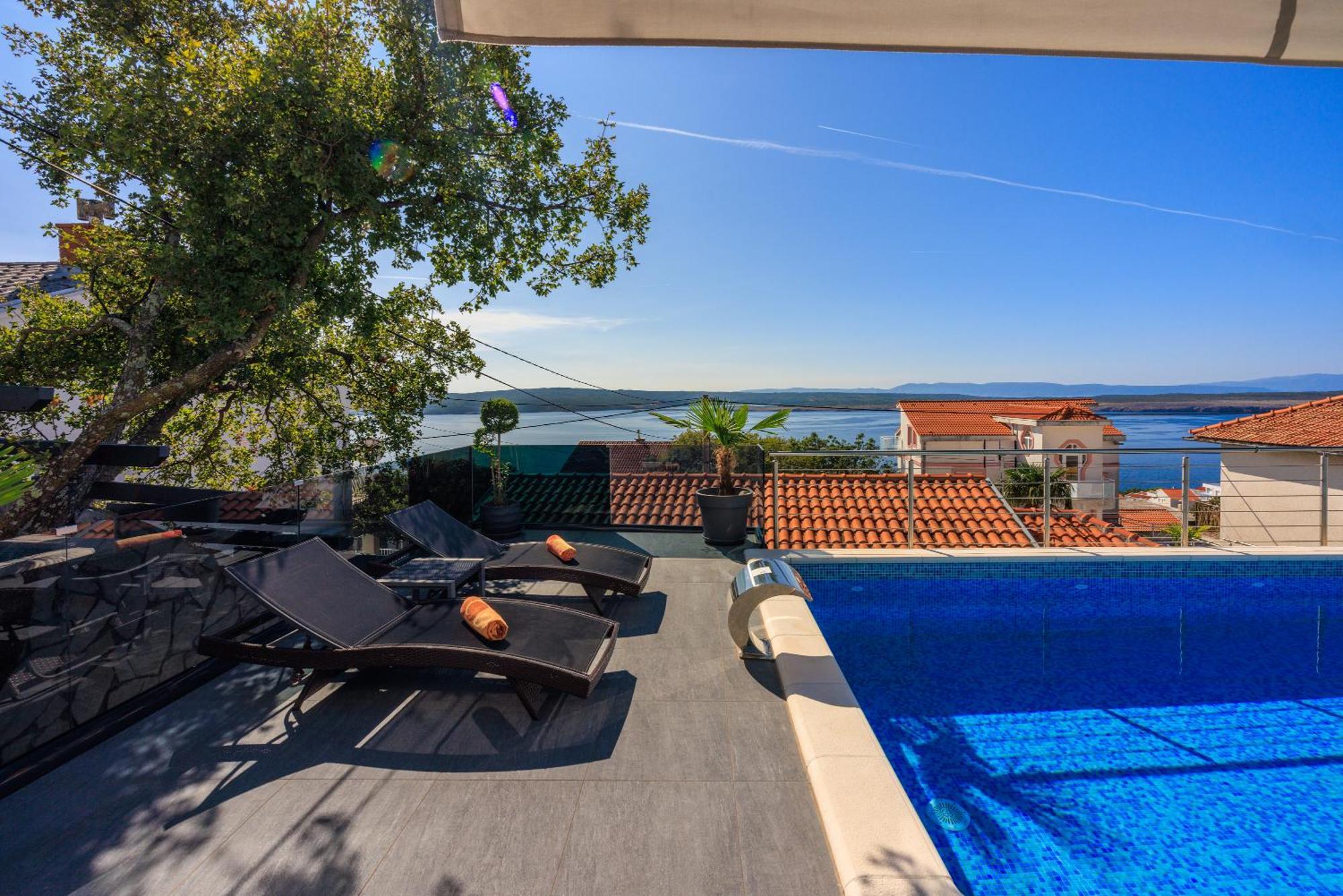 Holiday Home Hojka 2 Dramalj Bagian luar foto