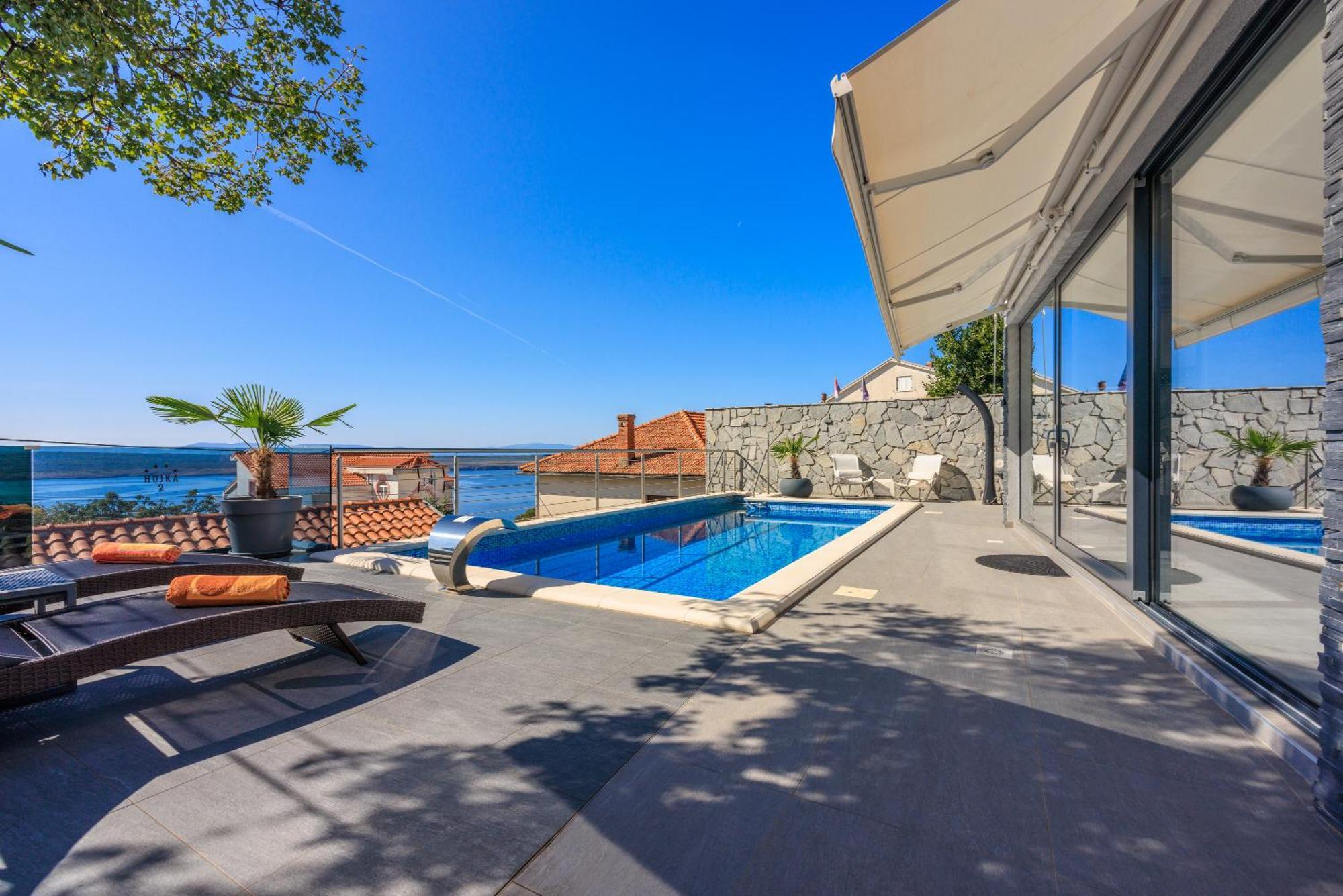 Holiday Home Hojka 2 Dramalj Bagian luar foto